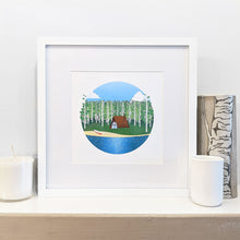 Cabin in Summer Art Print — 8 × 10 in