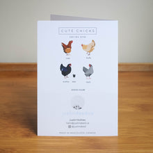 “Lookin' Good” Chicken Greeting Card — Barb