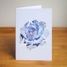 Ghost Echeveria Greeting Card