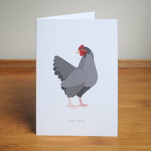“Lookin' Good” Chicken Greeting Card — Barb