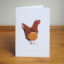 Chicken Greeting Card Set — 4 Blank Cards