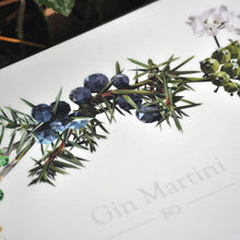 Gin Martini Cocktail Art Print — 12 × 12 in