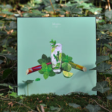 Mojito Cocktail Art Print — 12 × 12 in