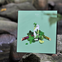 Mojito Cocktail Art Print — 12 × 12 in