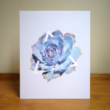 Ghost Echeveria Art Print — 8 × 10 in