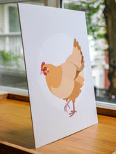 Buffy the Buff Orpington Art Print — 8 × 10 in