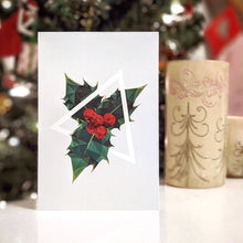 Holiday Greeting Card Set — 3 Blank Cards