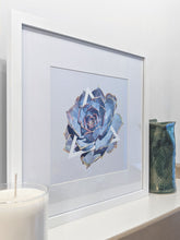 Ghost Echeveria Art Print — 8 × 10 in