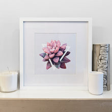 Graptopetalum Pink Art Print — 8 × 10 in