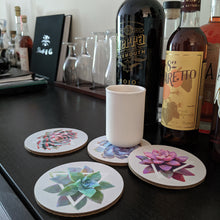 Succulent Coaster Set — 4 Coasters